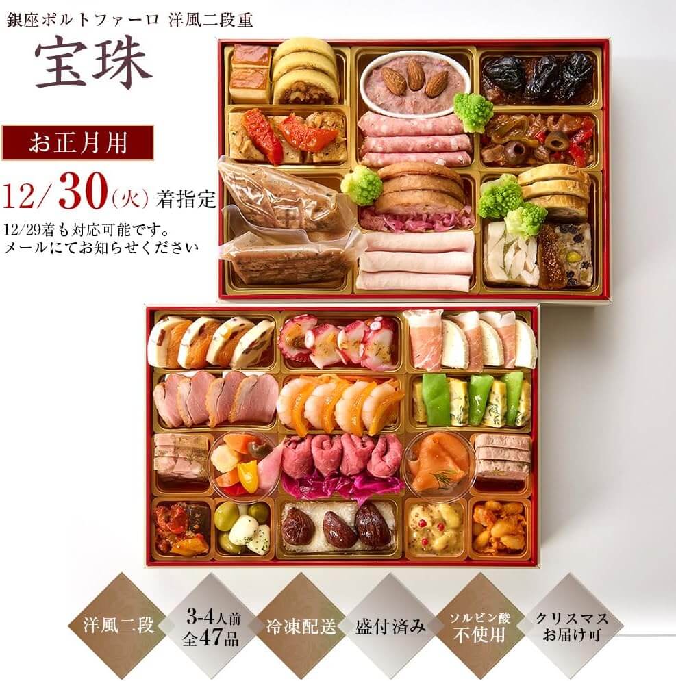 銀座ポルトファーロ おせち